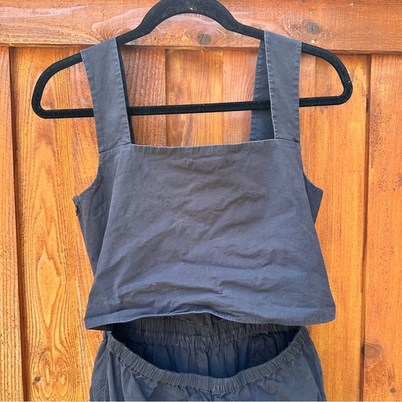 Cos wide leg cropped jumpsuit - Picture 8 of 11